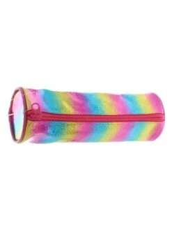 Glitter Rainbow Etui 20cm Ronde Pennenzak Pennenhouder