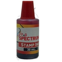 Rode Stempelinkt In Fles Van 30ml Nurgun 5030 Stamp Ink