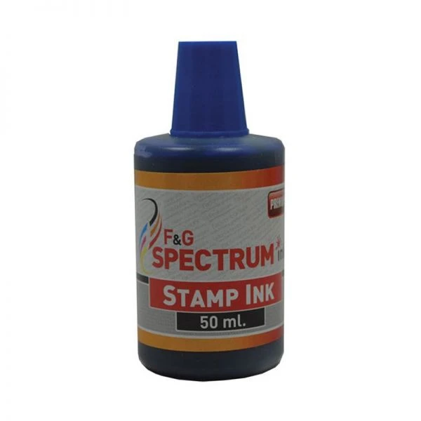Blauwe Stempelinkt In Fles Van 50ml Nurgun 5050 Stamp Ink 4 Blauwe Stempelinkt In Fles Van 50ml Nurgun 5050 Stamp Ink - Afbeelding 2