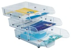 Brievenbak - Bureau Organizer - 3 Delig Plastic Sumer 2083