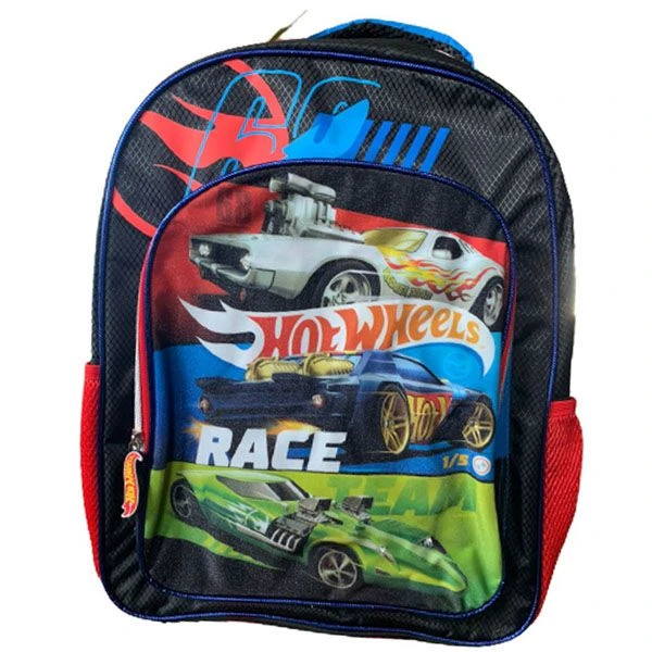 17" Hot Wheels Rugtas Schooltas Backpack Jongens 3 17" Hot Wheels Rugtas Schooltas Backpack Jongens