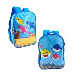 Schooltas Baby Shark 14" Rugtas Jongens Meisjes Tassen -Kantoorbenodigdheden 1117976 0 2