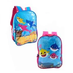 Schooltas Baby Shark 14" Rugtas Jongens Meisjes Tassen -Kantoorbenodigdheden 1117976 1 1