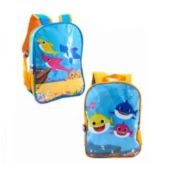 Schooltas Baby Shark 14" Rugtas Jongens Meisjes Tassen -Kantoorbenodigdheden 1117976 2 1