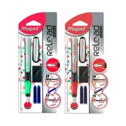 Vulpen Set - Blauwe Inkt Maped 222720 4pack Vulpen Patronen -Kantoorbenodigdheden 1121717 0 3