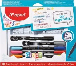 Maped "How To DIY Agenda Box" Fineliner Set Maped 897551