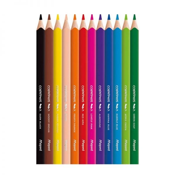Maped Strong Jumbo Kleurpotloden Voor Peuters 863312 12stuks 5 Maped Strong Jumbo Kleurpotloden Voor Peuters 863312 12stuks - Afbeelding 3