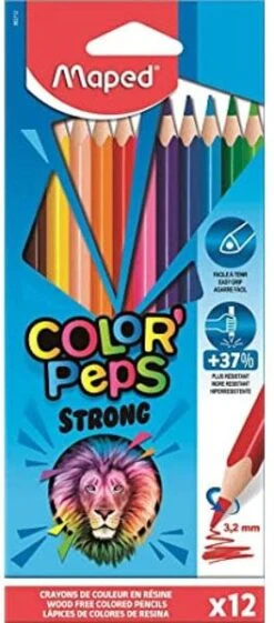 Maped ColorPeps Strong Kleurpotlodenset 862712ZM | Set/12