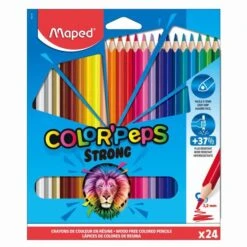 Maped ColorPeps Strong Kleurpotlodenset 862724| Set Van 24