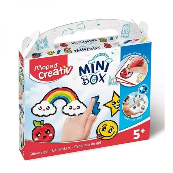 Maped Creativ MiniBox Voor Kleuters 907012 | Gelstickers Kit 5 Maped Creativ MiniBox Voor Kleuters 907012 | Gelstickers Kit - Afbeelding 3