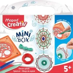 Maped Creativ MiniBox Voor Kleuters 907016 | Spiral Art Kit -Kantoorbenodigdheden 1122507 1
