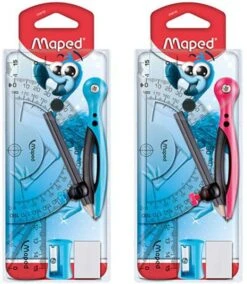 Maped Essentials Tekenset 018119 - Passerset, Liniaalset -Kantoorbenodigdheden 1124109 0 3