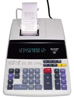 Sharp 12-digit Comp-printing Calculator #EL-1197P111 Telrol -Kantoorbenodigdheden 1125143 0 4