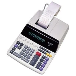 Sharp 12-digit Comp-printing Calculator #EL-1197P111 Telrol -Kantoorbenodigdheden 1125143 3