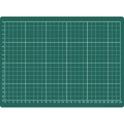 A4 Snijmat Groen 3-laags 22x30cm Rillstab 82601