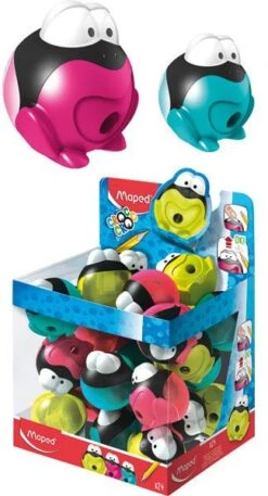 Maped 'Croc Croc' Puntenslijper 017711, 1-gaats Assorted -Kantoorbenodigdheden 1125363 6