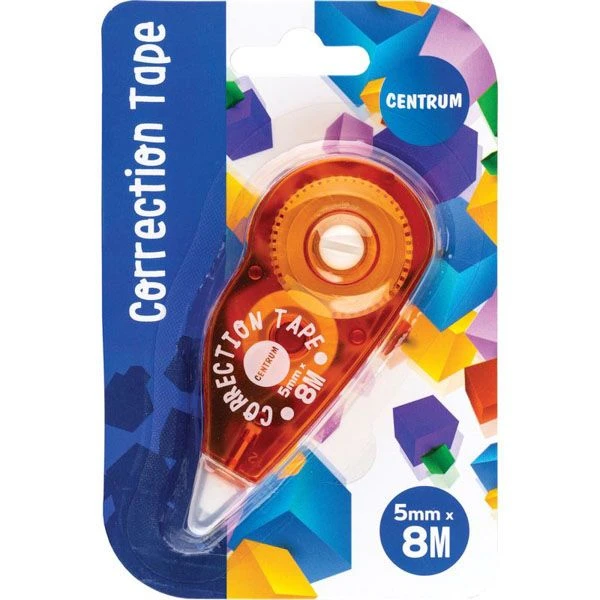 Centrum Correctietape - 5mmx8m #84574 6 Centrum Correctietape - 5mmx8m #84574 - Afbeelding 4