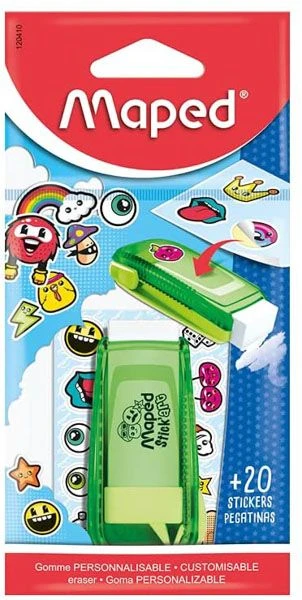 Maped Veger 120410 Met Art Stickerset, Potloodgum, Eraser 7 Maped Veger 120410 Met Art Stickerset, Potloodgum, Eraser - Afbeelding 5