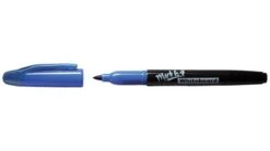 Blauwe Whiteboardmarker Bullet Marvy Mark It 4 Uchida7301