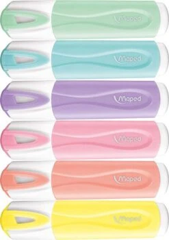 Maped Pastel Highlighter 742538, Markeerstift, Assorted