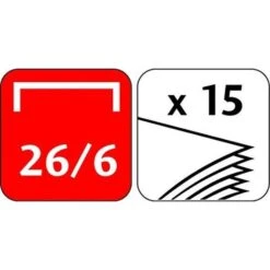 Maped 'Green Logic' Mini Nietmachine 353010, Stapler 24/6 -Kantoorbenodigdheden 1143015 5 1