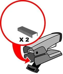 Maped Nietmachine 354512, Stapler 24-26/6, 20-25vellen -Kantoorbenodigdheden 1143018 4 1