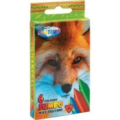 JUMBO PASTELKRIJT SET/6 CNTR#87510