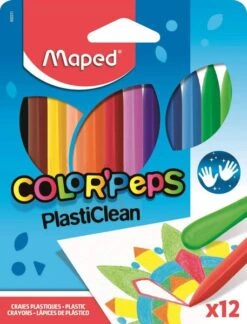 Maped ColorPeps Waskrijtjes 862011, Wasco, Crayons Set/12