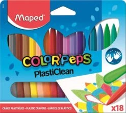 Maped ColorPeps Waskrijtjes 862012, Wasco, Crayons Set/18