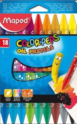 Maped ColorPeps Oliekrijtjes 864011, Wasco, Crayons Set/18