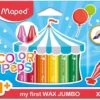Maped ColorPeps Jumbo Waskrijtjes 861311, Wasco, Crayons 1+ -Kantoorbenodigdheden 1240116 0 5