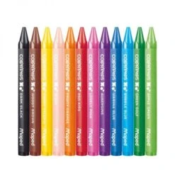 Maped ColorPeps Waxkrijtjes 861011, Wasco, Crayons Set/12 -Kantoorbenodigdheden 1240117 1