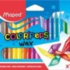 Maped ColorPeps Waxkrijtjes 861012, Wasco, Crayons Set/18 -Kantoorbenodigdheden 1240118 0 1