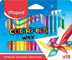 Maped ColorPeps Waxkrijtjes 861012, Wasco, Crayons Set/18
