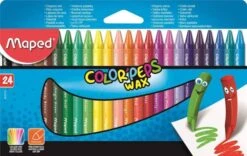 Maped ColorPeps Waxkrijtjes 861013, Wasco, Crayons Set/24