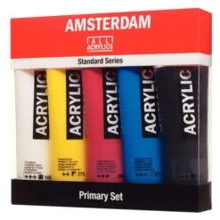 R.T. 'Amsterdam' Acrylics Primaryset 120ml | Set/5 #17790905