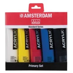 R.T. 'Amsterdam' Acrylics Primaryset 120ml | Set/5 #17790905 -Kantoorbenodigdheden 1250388 1 1
