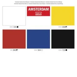 R.T. 'Amsterdam' Acrylics Mixingset 120ml - Set/5 #17790904 -Kantoorbenodigdheden 1250735 2 1