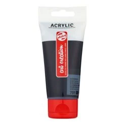 R.T. 'Art Creation' Acrylverf Tube 75ml | Ivoorzwart 701
