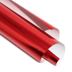 Geperforeerd Metallicpapier Rol 65gr|50x65cm - Rood #13001