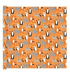 EC-OOOH Animals Kaftpapier - Kaft - 2 Vellen (70x100cm)