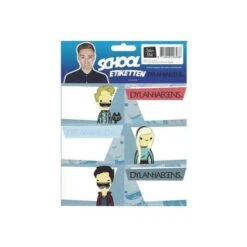 Dylan Haegens Schooletiketten, Schoollabels, Etiket, Sticker