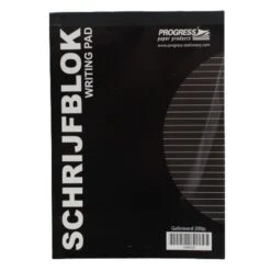 A4 Gelinieerd Schrijfblok Notitieblok Gelijnd 100vellen #Prg -Kantoorbenodigdheden 2446020 2 1