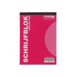 A5 Gelinieerd Schrijfblok Notitieblok Gelijnd 100vellen #Prg