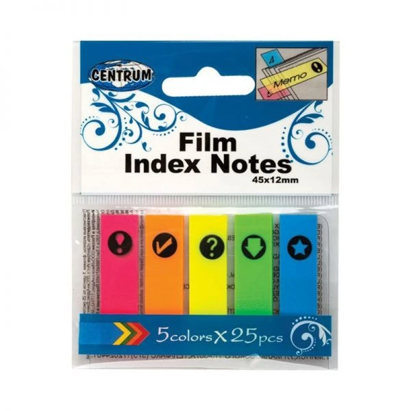 Index Etiketten 25vl Per Kleur - Zelfklevend Post - It Tab 3 Index Etiketten 25vl Per Kleur - Zelfklevend Post - It Tab