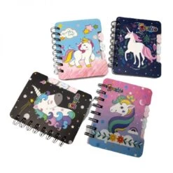 Unicorn Notitieboekje 50vellen - A7, Assorted #81988 -Kantoorbenodigdheden 2447149 0