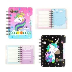 Unicorn Notitieboekje 50vellen - A7, Assorted #81988 -Kantoorbenodigdheden 2447149 1