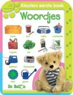 Kleuters Eerste Boek 'Woordjes' +36maanden, Kinderboek