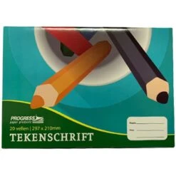 A4 Tekenschrift Progress 29.7x21cm 00 Vellen #Prg -Kantoorbenodigdheden 2460200 4 2