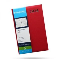 A5 Kantooragenda 2023 1 Week/2pag Bordeaux Ryam 83483000